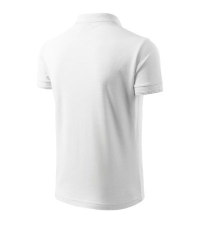 Poloshirt heren Pique Polo Wit