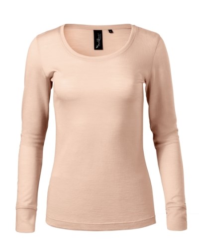T-shirt dames Merino Rise LS cameo