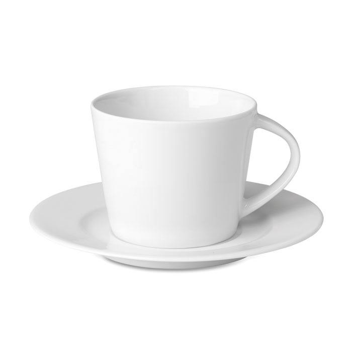 PARIS - Cappuccino kop en schotel