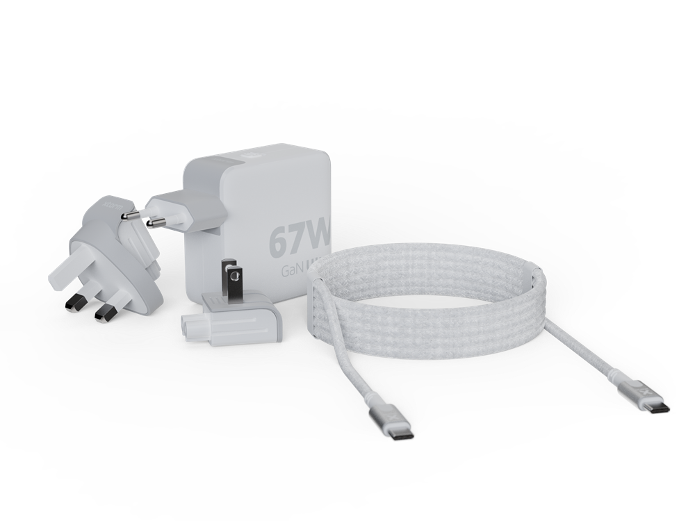 67W GaN Ultra Travel Charger + USB-C PD Cable 67W GaN Ultra Travel Charger + USB-C PD Cable