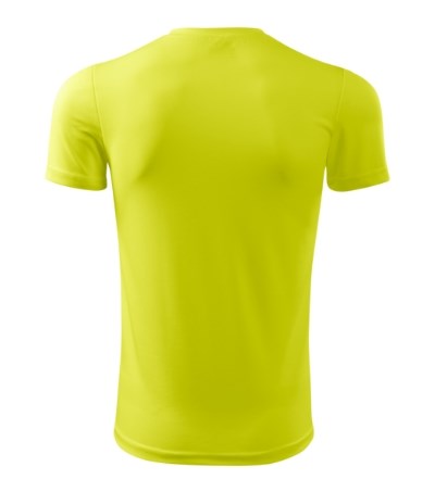 T-shirt heren Fantasy neon geel