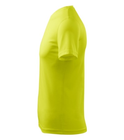 T-shirt heren Fantasy neon geel
