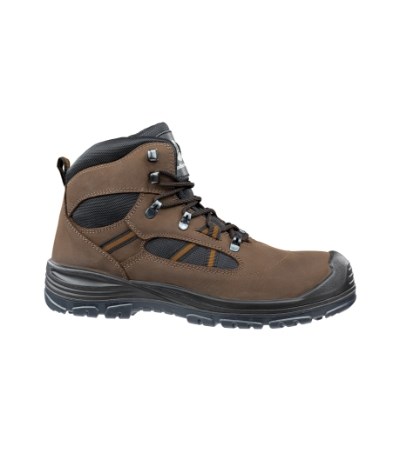 Enkelhoge schoenen heren TIMBER MID donker bruin