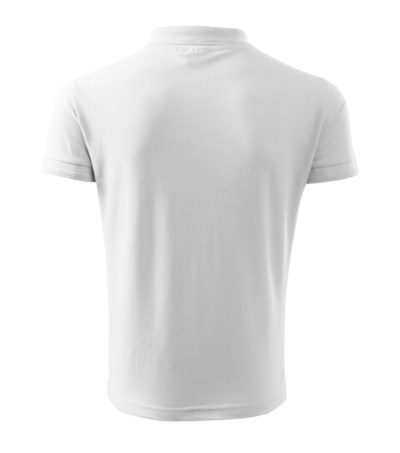 Poloshirt heren Pique Polo Wit