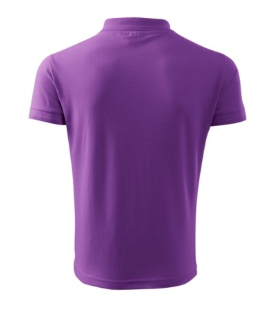 Poloshirt heren Pique Polo paars