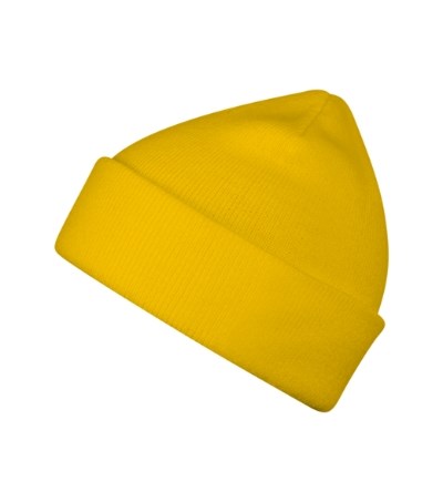Muts uniseks Beanie geel