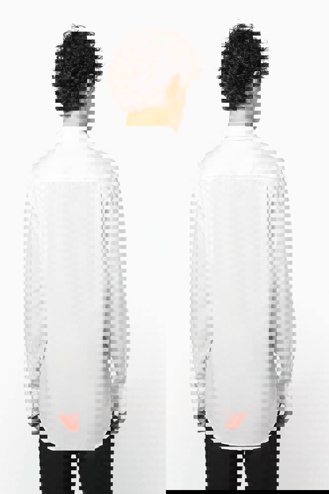 K537C - Heren non-iron overhemd lange mouwen