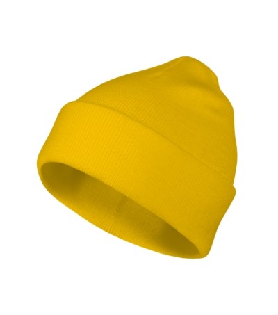 Muts uniseks Beanie geel