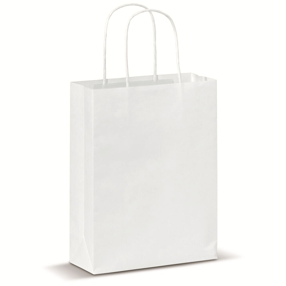 Papieren kraft tas 90g/m² 18x8x22cm