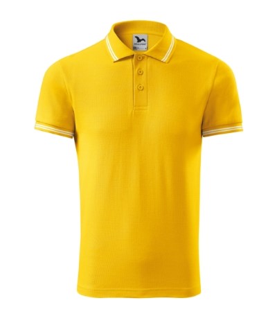 Poloshirt heren Urban geel