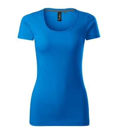 T-shirt dames Action snorkel blue