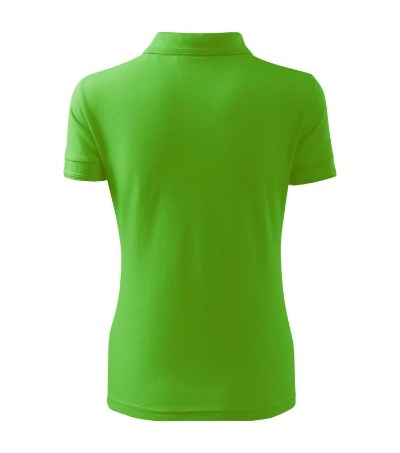 Poloshirt dames Pique Polo Free appel groen