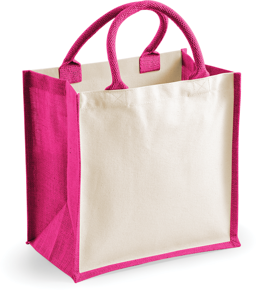 W421 - Printers' midi jute tote