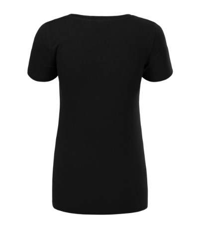 T-shirt dames Action V-neck Zwart