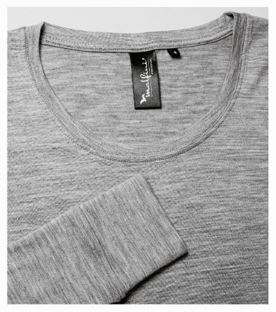 T-shirt dames Merino Rise LS cameo
